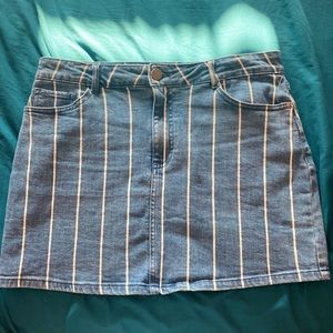 Altar’d State Jean Skirt